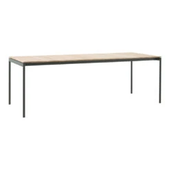 Ville AV25/AV26 Outdoor Dining Table 19 Ville AV25/AV26 Outdoor Dining Table -Danish Design Store Ville AV26 Bronze Green w. Teak