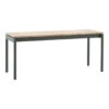 Ville AV27/AV28 Outdoor Bench 2 Ville AV27/AV28 Outdoor Bench -Danish Design Store VilleAV27 BronzeGreenw.Teak