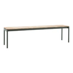 Ville AV27/AV28 Outdoor Bench 24 Ville AV27/AV28 Outdoor Bench -Danish Design Store VilleAV28 BronzeGreenw.Teak