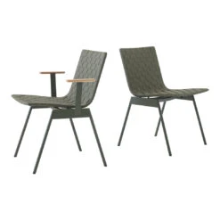 Ville AV33 Outdoor Side Chair 22 Ville AV33 Outdoor Side Chair -Danish Design Store VilleAV33 BronzeGreen VilleAV34 BronzeGreenw.Teak