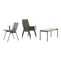 Ville AV27/AV28 Outdoor Bench 38 Ville AV27/AV28 Outdoor Bench -Danish Design Store VilleAV33 BronzeGreen VilleAV34 BronzeGreenw.Teak VilleAV27 BronzeGreenw.Teak