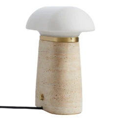 Woud Nova Table Lamp -Danish Design Store WOUD 137026 139306 Nova Ivory 2 Exposed