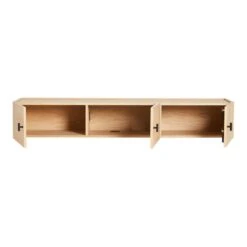 Woud Array Low Wall-Mounted Sideboard -Danish Design Store WOUD Array low sideboard wall oak 3