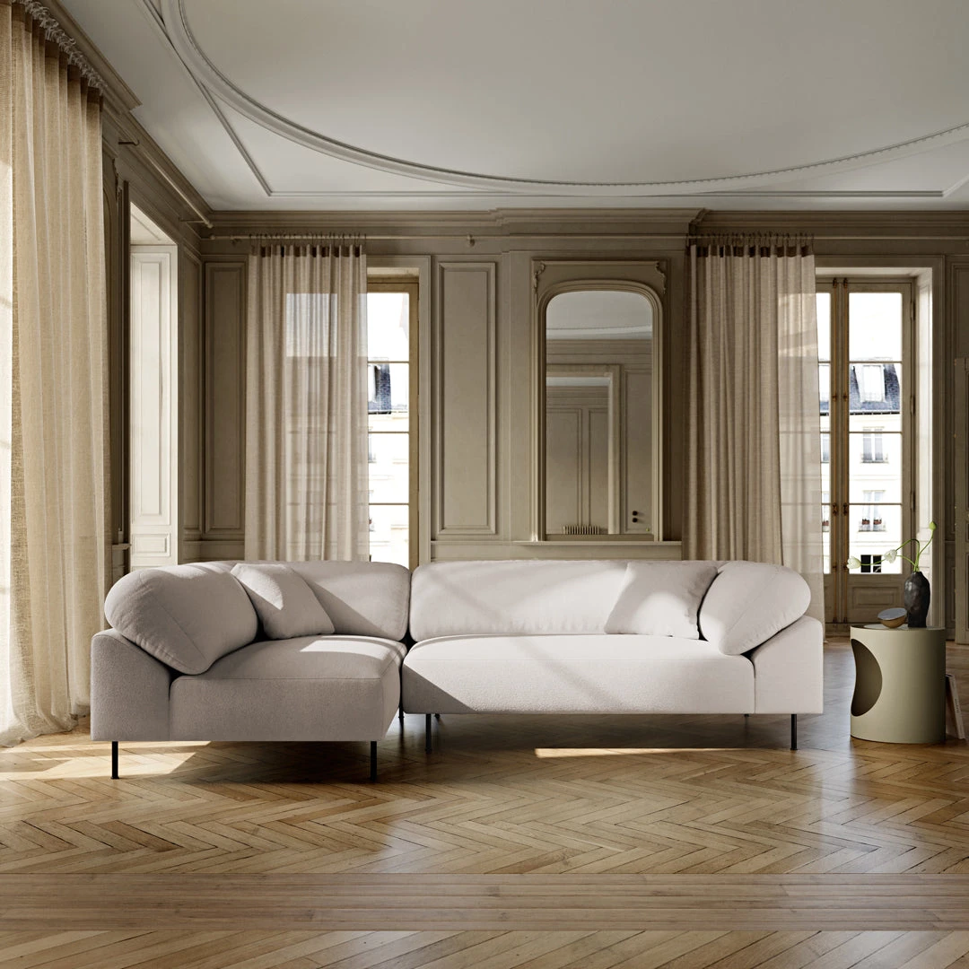 Woud Collar Pre-Configured Sectional Sofa - Setup 1 9 Woud Collar Pre-Configured Sectional Sofa - Setup 1 - Image 7