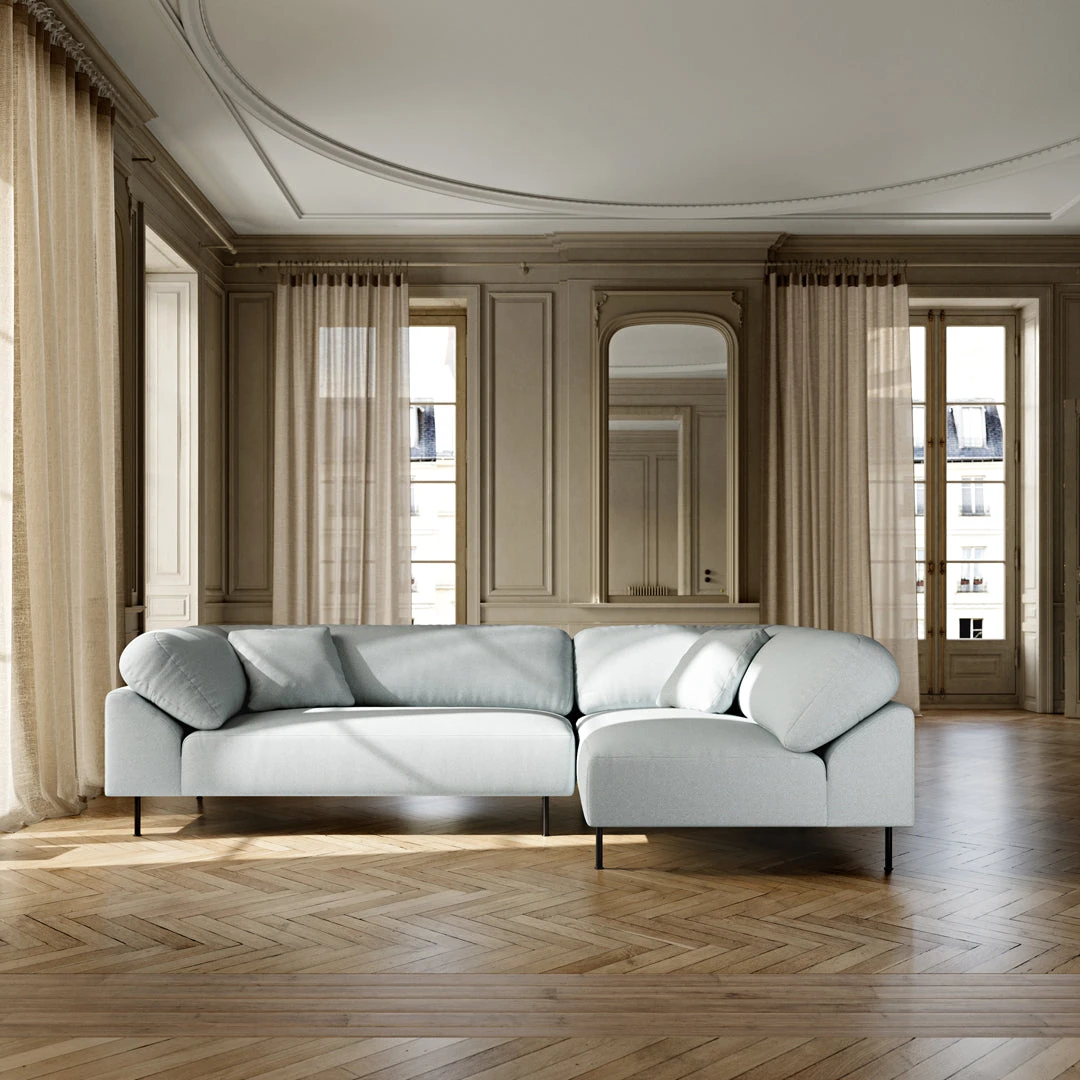 Woud Collar Pre-Configured Sectional Sofa - Setup 2 16 Woud Collar Pre-Configured Sectional Sofa - Setup 2 - Image 14