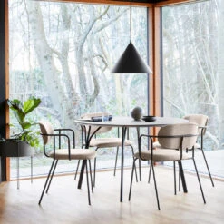 Woud Frame Stackable Dining Chair 36 Woud Frame Stackable Dining Chair -Danish Design Store WOUD SS22 TREE TABLE FRAME DINING CHAIR ANNULAR PIDESTALL