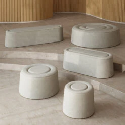 Woud Praline Bench -Danish Design Store WOUD SS24 Praline