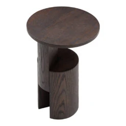 Wedge Side Table 16 Wedge Side Table -Danish Design Store Wedge Side table high Dark brown stained oak V2 300 dpi c5bf1c70 d84c 4c81 a8da 7fbfb2237fd2