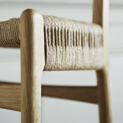 CH23 Chair 36 CH23 Chair -Danish Design Store Wegner CH23 close up seat oak oil e92ff52d 56f4 48dc 826e 4102693181c4