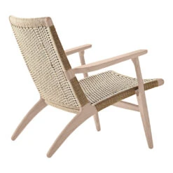 CH25 Easy Chair -Danish Design Store Wegner CH25 Oak soap Back 1c0d541d 33c2 441c 91fb 095ddf593775