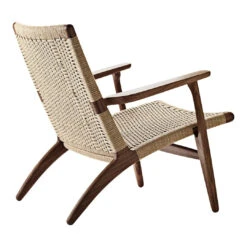 CH25 Easy Chair -Danish Design Store Wegner CH25 Walnut oil Back 43e1876e 3e8b 48d1 b156 21f12bb037dc