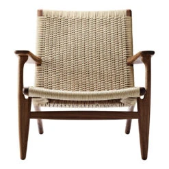CH25 Easy Chair -Danish Design Store Wegner CH25 Walnut oil Front 66345233 d4bf 444a bef9 7a78d7e8d786