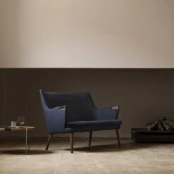 CH72 Sofa 12 CH72 Sofa -Danish Design Store Wegner CH72 Walnut Oil Canvas794 CH417 Tray Table Mix Smoked Oak v2