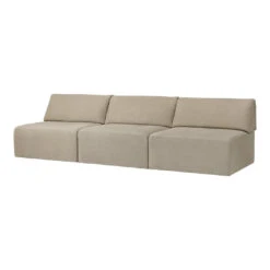 Gubi Wonder 3-Seater Sofa W/o Armrests -Danish Design Store Wonder Sofa 3 seater withoutArmrest Bel Lino G077 13 F3Q