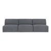 Gubi Wonder 3-Seater Sofa W/o Armrests 2 Gubi Wonder 3-Seater Sofa W/o Armrests -Danish Design Store Wonder Sofa 3 seater withoutArmrest Chivasso Hot Madison Reloaded CH1249 096 Front