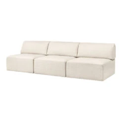 Gubi Wonder 3-Seater Sofa W/o Armrests -Danish Design Store Wonder Sofa 3 seater withoutArmrest Dedar Karakorum 001 F3Q