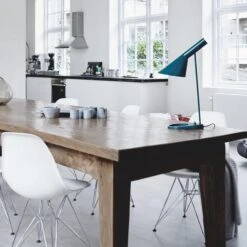 Louis Poulsen AJ Table Lamp -Danish Design Store aj table lamp blue 4