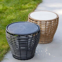 Basket Outdoor Coffee Table - Small -Danish Design Store basket coffee table 2