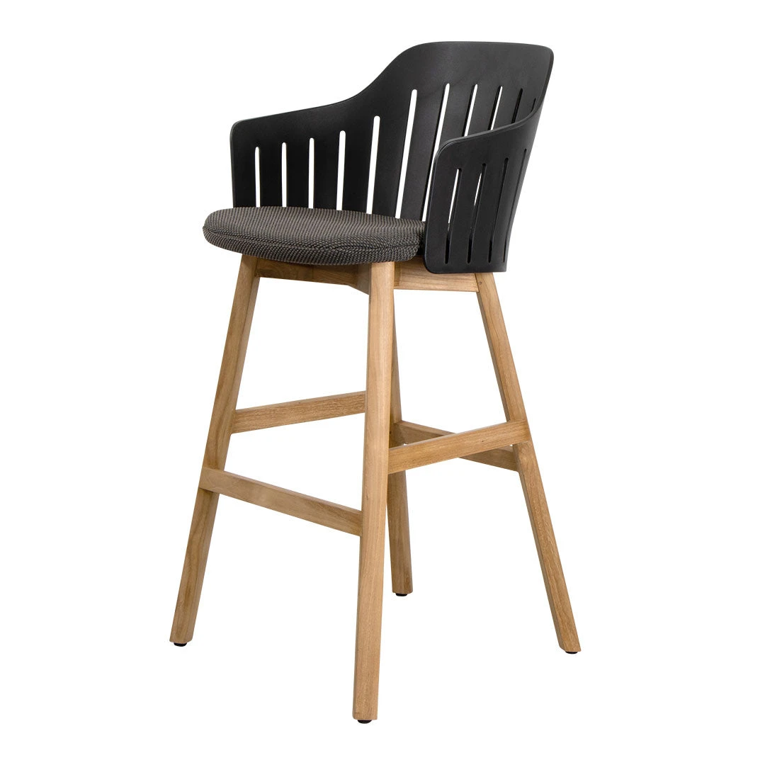 Choice Outdoor Bar Chair - Wood Base - W/ Seat Cushion 15 Choice Outdoor Bar Chair - Wood Base - W/ Seat Cushion - Image 13