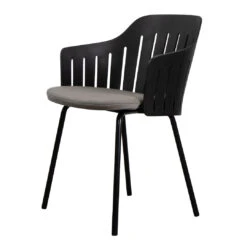 Choice Outdoor Chair - 4 Legs - W/ Seat Cushion 39 Choice Outdoor Chair - 4 Legs - W/ Seat Cushion -Danish Design Store black natte taupe 1eeb47e1 8726 44a9 890b ab098bd3cc60