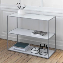 Kubus 4 Candle Holder 35 Kubus 4 Candle Holder -Danish Design Store byLassen TwinBookcase Coolgrey Rimm Vase Lifestyle HighRes 8048b01b ac6c 4b52 8377 8c0230578ebd