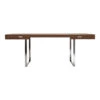 CH110 Desk -Danish Design Store ch110 valnoed olie rustfrit staal