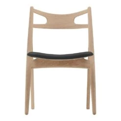 CH29P Sawbuck Chair - Wood