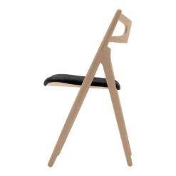 CH29P Sawbuck Chair - Wood 31 CH29P Sawbuck Chair - Wood -Danish Design Store ch29p eg hvidolie thor301 side