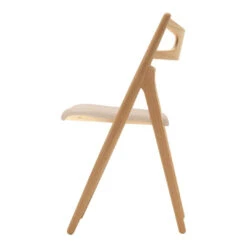CH29P Sawbuck Chair - Wood 34 CH29P Sawbuck Chair - Wood -Danish Design Store ch29p eg olie sif90 side