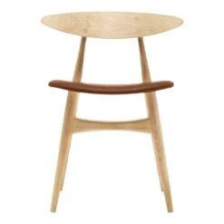 CH33P Chair - Wood -Danish Design Store ch33p eg lak thor307