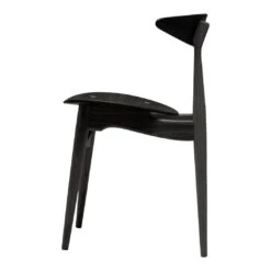 CH33T Chair - Wood 19 CH33T Chair - Wood -Danish Design Store ch33t eg sortmalet side