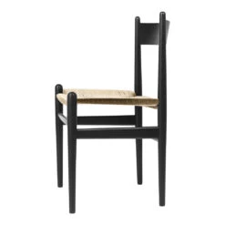 CH36 Chair 19 CH36 Chair -Danish Design Store ch36 eg sortmalet natur flet side