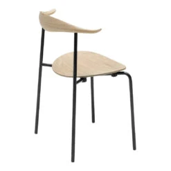 CH88T Chair - Wood -Danish Design Store ch88t eg saebe sort stel back