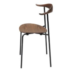 CH88T Chair - Wood -Danish Design Store ch88t roeget eg olie sort stel side