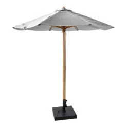 Classic Parasol 13 Classic Parasol -Danish Design Store classic light grey with base