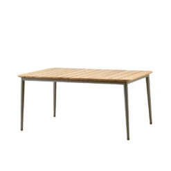 Core Outdoor Dining Table 17 Core Outdoor Dining Table -Danish Design Store core small taupe teak