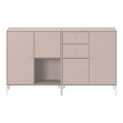 Couple Sideboard With Legs -Danish Design Store couplemushwhite