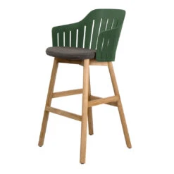 Choice Outdoor Bar Chair - Wood Base - W/ Seat Cushion 29 Choice Outdoor Bar Chair - Wood Base - W/ Seat Cushion -Danish Design Store dark green focus dark grey d741d461 9122 4e83 bd85 52eea0282705