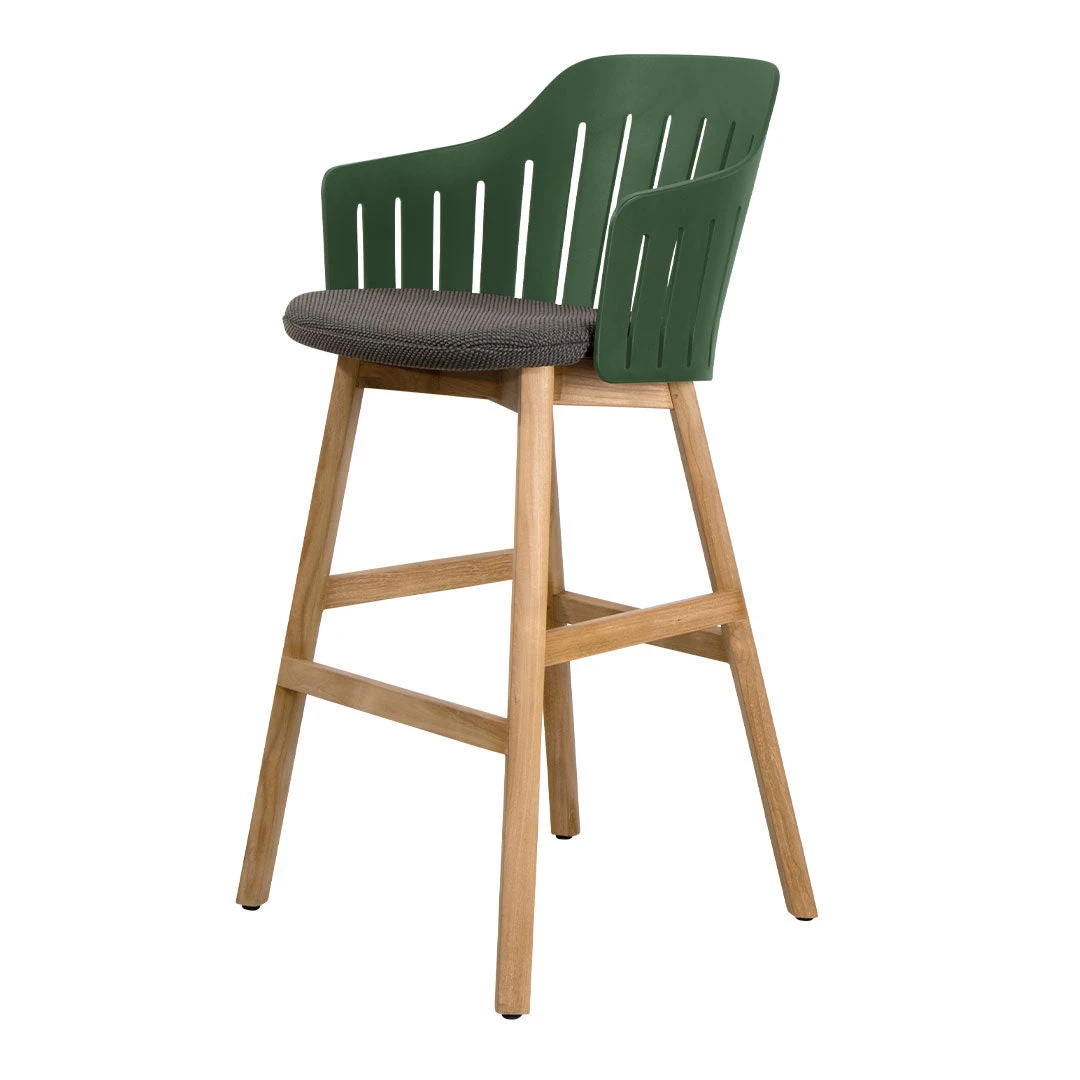 Choice Outdoor Bar Chair - Wood Base - W/ Seat Cushion 10 Choice Outdoor Bar Chair - Wood Base - W/ Seat Cushion - Image 8