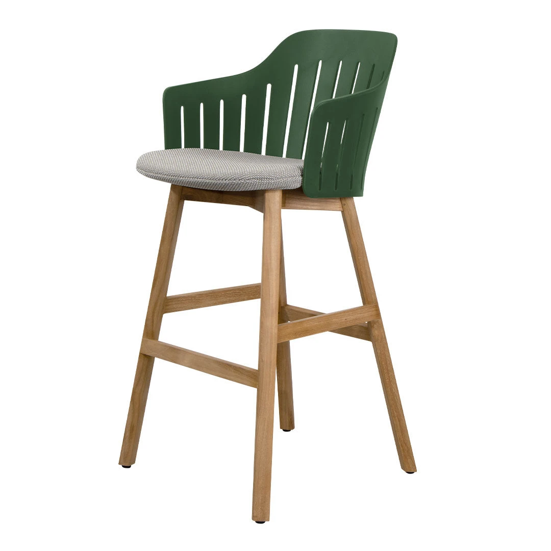 Choice Outdoor Bar Chair - Wood Base - W/ Seat Cushion 13 Choice Outdoor Bar Chair - Wood Base - W/ Seat Cushion - Image 11