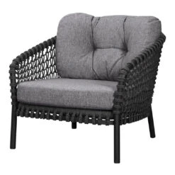 Ocean Large Lounge Chair -Danish Design Store dark grey grey