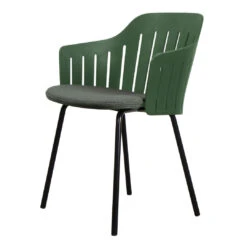 Choice Outdoor Chair - 4 Legs - W/ Seat Cushion 31 Choice Outdoor Chair - 4 Legs - W/ Seat Cushion -Danish Design Store dark green link dark green ba6429cb 53d0 4a78 aef1 93771b90c99b