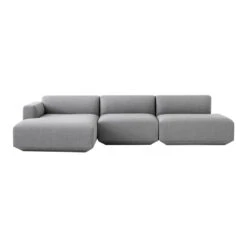 Develius Models I & J - 3-Seater Sofa W/ Chaise And Open End