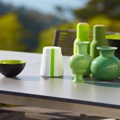 Edge Outdoor Dining Table - Extendable -Danish Design Store edge dining hpl grey close 2