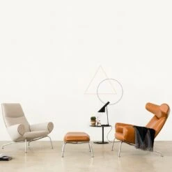 Erik Jørgensen Wegner Ox Ottoman For Ox / Queen Chairs 38 Erik Jørgensen Wegner Ox Ottoman For Ox / Queen Chairs -Danish Design Store ej 101 queen highres 300dpi 01