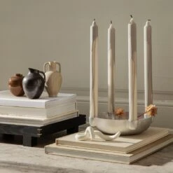 Ferm LIVING Ary Mini Vase 25 Ferm LIVING Ary Mini Vase -Danish Design Store fermLIVING AW21 BowlCandleHolderMediumAluminium DrypCandles AryMiniVases image