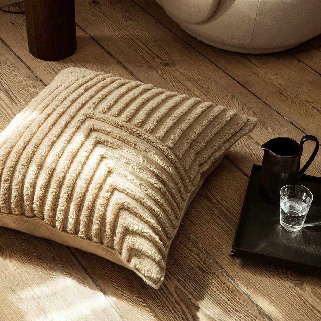 Ferm LIVING Crease Wool Cushion 6 Ferm LIVING Crease Wool Cushion - Image 4