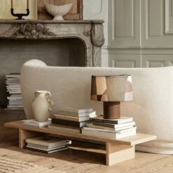 Ferm LIVING Dito Candle Holder 23 Ferm LIVING Dito Candle Holder -Danish Design Store fermLIVING AW21 KonaDisplayTable EclipseLamshadeShort VersoTableVaseCream image