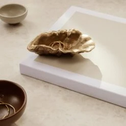 Ferm LIVING Oyster Bowl 17 Ferm LIVING Oyster Bowl -Danish Design Store fermLIVING AW21 OysterBowlBrass image