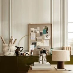 Ferm LIVING Ceramic Basket -Danish Design Store fermLIVING AW21 PostTableLampBaseSolid EclipseLampshadeShort CeramicBasketXL MorfSculpture image 8b04436b 0402 4e9b 9e03 f04aaa92f43a